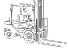 Chariots élevateurs frontaux diesel Komatsu FD 30-1 E
