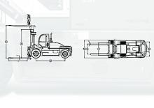 Chariots élevateurs frontaux diesel Maximal FD 300 TX-MWK3
