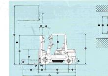Chariots élevateurs frontaux diesel TCM FHD 15 Z 7