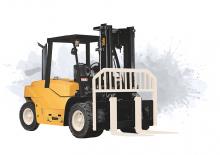 Chariots élevateurs frontaux diesel Yale GDP50UX6