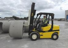 Chariots élevateurs frontaux diesel Yale GDP55VX6 Productivity