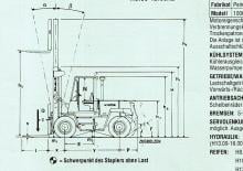 Chariots élevateurs frontaux diesel Hyster H 13.00 XL