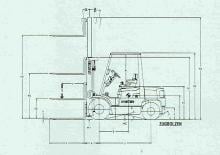 Chariots élevateurs frontaux diesel Hyster H 2.50 XMX