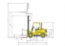 Chariots élevateurs frontaux diesel Hyster H 3.50 XM