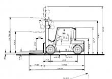 Chariots élevateurs frontaux diesel Steinbock H 70 D