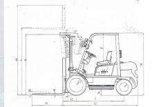 Chariots élevateurs frontaux diesel Patria PFD 20 T-1