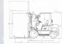 Chariots élevateurs frontaux diesel Patria PFD 25 T-1