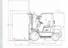 Chariots élevateurs frontaux diesel Patria PFD 30 T-1