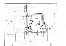 Chariots élevateurs frontaux diesel Steinbock RH 25 D