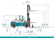 Chariots élevateurs frontaux diesel Konecranes SMV 13,6-600 B