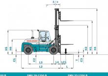 Chariots élevateurs frontaux diesel Konecranes SMV 18-600 B