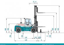 Chariots élevateurs frontaux diesel Konecranes SMV 23,6-1200  C