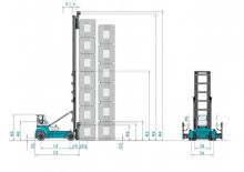 Chariots élevateurs frontaux diesel Konecranes SMV 45 G 5