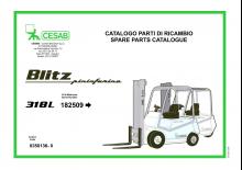 Chariots élevateurs frontaux  electriques Cesab Blitz 318 L