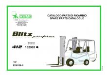 Chariots élevateurs frontaux  electriques Cesab Blitz 412
