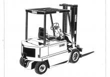 Chariots élevateurs frontaux  electriques Clark ECM 30 N