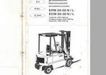 Chariots élevateurs frontaux  electriques Clark EPM 30 N