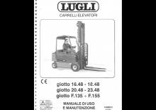 Chariots élevateurs frontaux  electriques Lugli Giotto 16.48