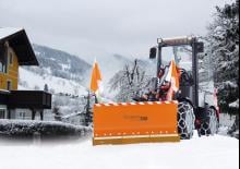 Chasse-neige avec clappets à ressorts Bema 700/2050