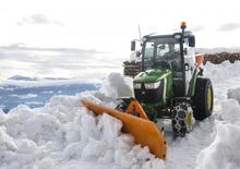 Chasse-neige avec clappets à ressorts Matev SRM-SF 200 ST