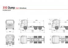 Chassis Hyundai Commercial Vehicles H380.310 D6HA40A