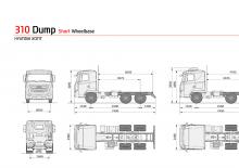 Chassis Hyundai Commercial Vehicles H400.310 D6HA38