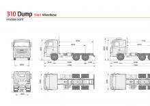 Chassis Hyundai Commercial Vehicles H400.310 D6HA40A
