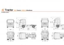 Chassis Hyundai Commercial Vehicles H420.400 D6HA42