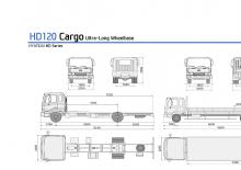 Chassis Hyundai Commercial Vehicles HD 120 4x2 D6GA25A