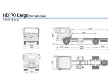 Chassis Hyundai Commercial Vehicles HD170 4x2 D6AV