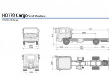 Chassis Hyundai Commercial Vehicles HD170 4x2 D6GA28