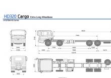 Chassis Hyundai Commercial Vehicles HD320 8x4 D6CA3H