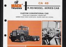 Chassis Mack RL457L CA49 1150 4x2