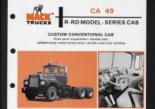 Chassis Mack RS483L CA49 6V-53N 4x2