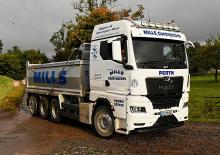 Chassis MAN TGX 35.470 8x4-4