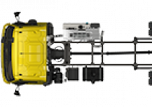 Chassis DAF XB 190 FA 10t