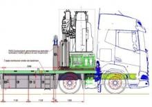 Chassis DAF XF 530 FAX