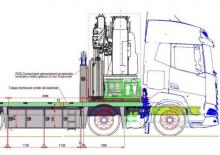 Chassis DAF XF 530 FAX