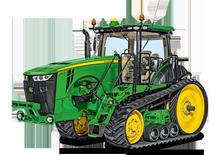 Tracteurs à chenilles John Deere 8370RT