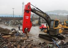 Cisaille pour ferailles et acier Dowin DSR 80