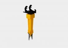 Cisaille pour ferailles et acier Brokk HCS7