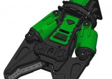 Cisaille pour ferailles et acier Hydra Ram HRS-27T