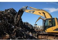 Cisaille pour ferailles et acier Caterpillar S3050