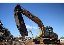 Cisaille pour ferailles et acier Caterpillar S3090