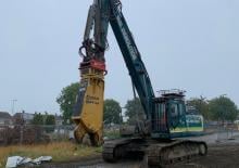 Cisaille pour ferailles et acier OSA Demolition Equipment SH 100