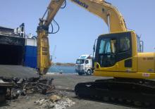 Cisaille pour ferailles et acier OSA Demolition Equipment SH20 