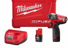 Clés et tournevis à chocs sans fil Milwaukee 2452-22