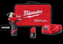 Clés et tournevis à chocs sans fil Milwaukee 2551-22
