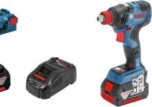 Clés et tournevis à chocs sans fil Bosch GDX 18V-200 C