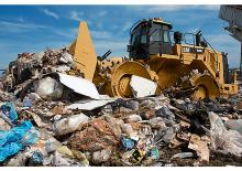 Compacteur de déchets Caterpillar 826K